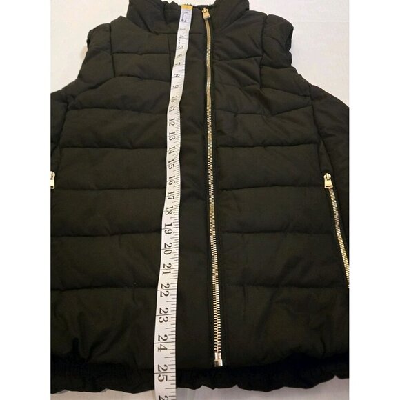 Calvin Klein PERFORMANCE Zip Up Black Quilted Vest Size Medium Security EUC - Picture 7 of 9